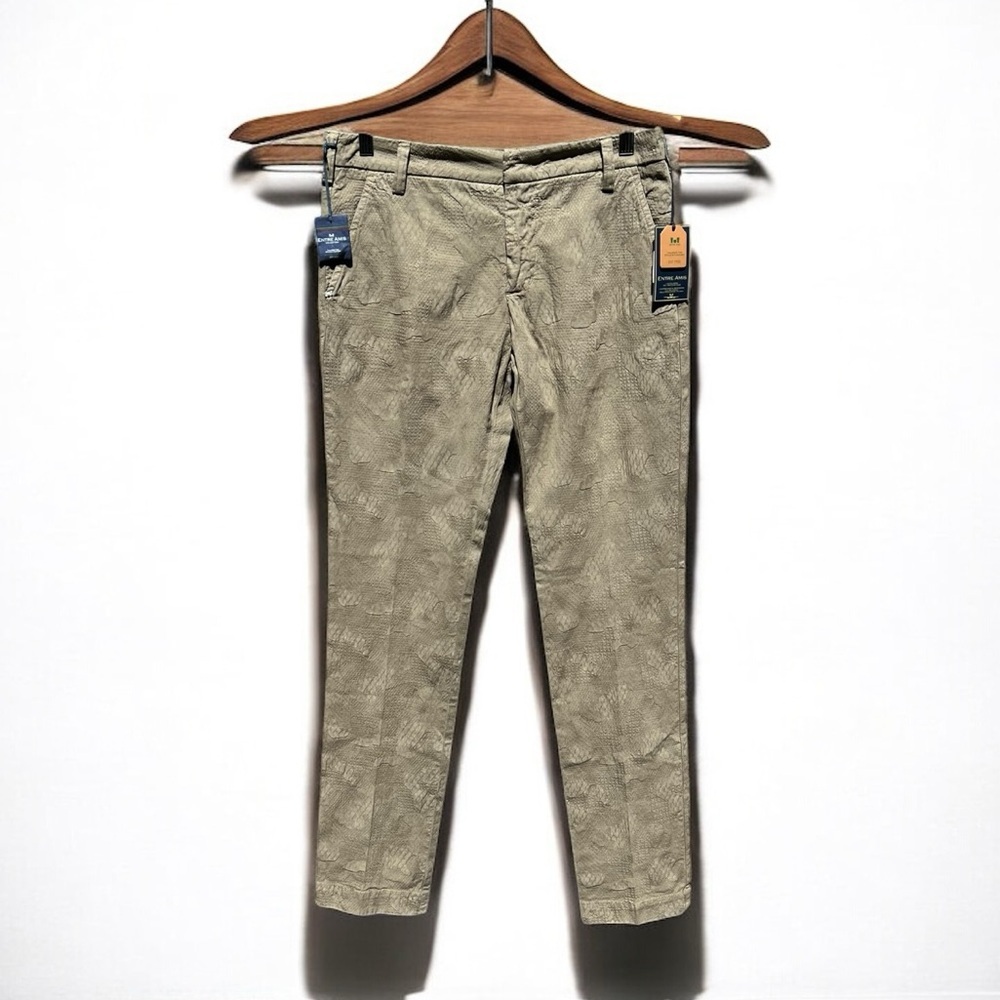 🌻NEW w/tags Entre Amis Men's Slim Ankle Trouser Pants Size 31 | $349 Retail